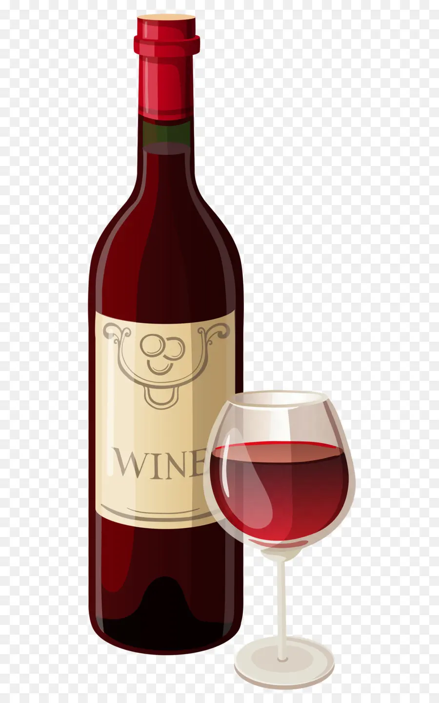 красного вина，белого вина PNG