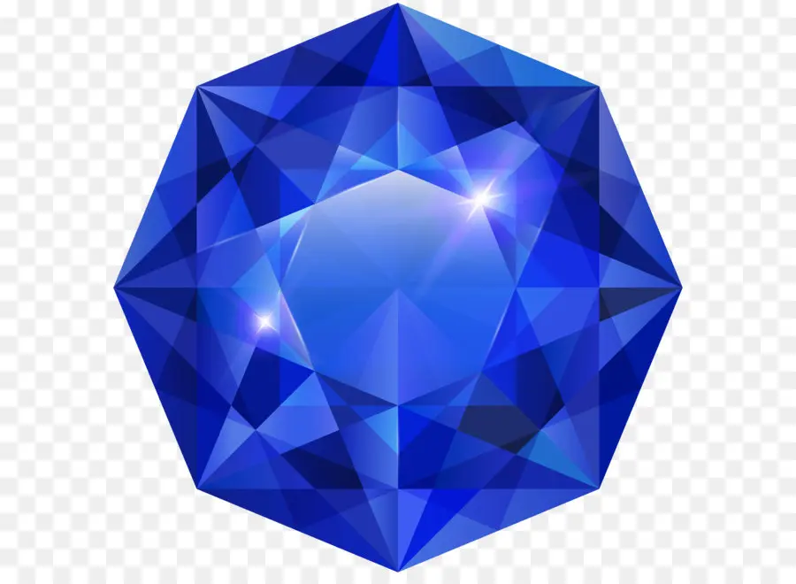 синий алмаз，синий PNG