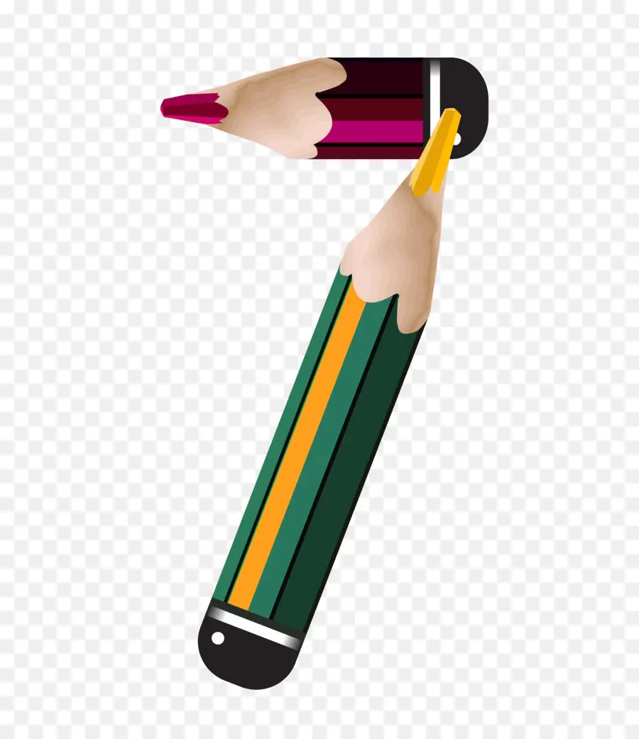 карандаш，количество четыре PNG