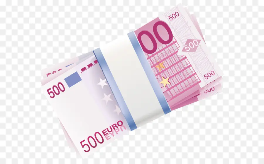 евро，500 евро Примечание PNG