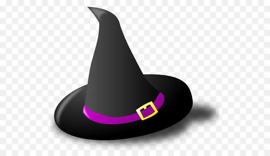 ведьма шляпа，колдовство PNG
