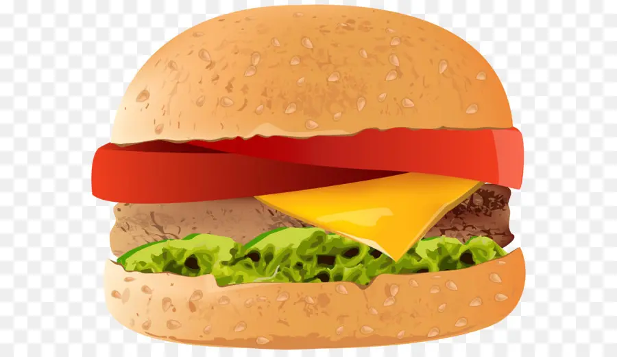 гамбургер，быстрого питания PNG