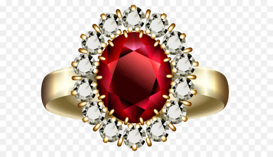 кольцо，рубиновый PNG