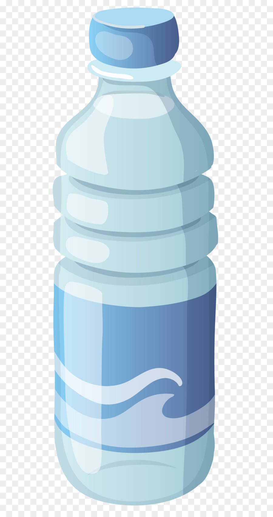 Пластиковая бутылка стилизованная
