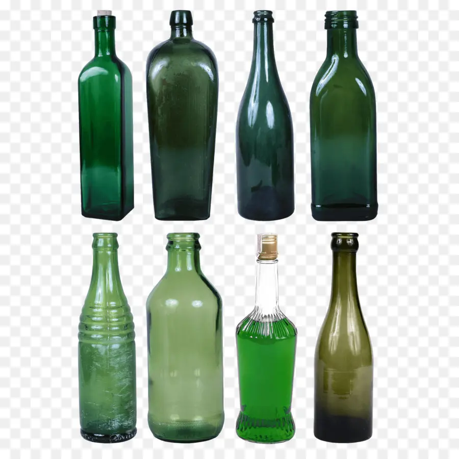 стеклянная бутылка，бутылка PNG