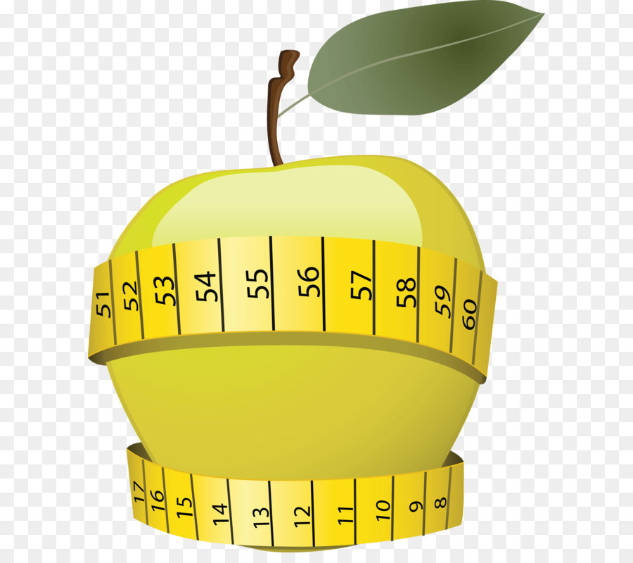 измерительных рулетках，яблоко PNG