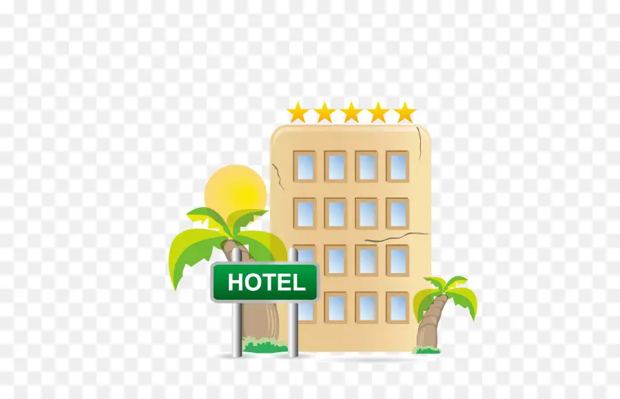отель，отель вектор PNG