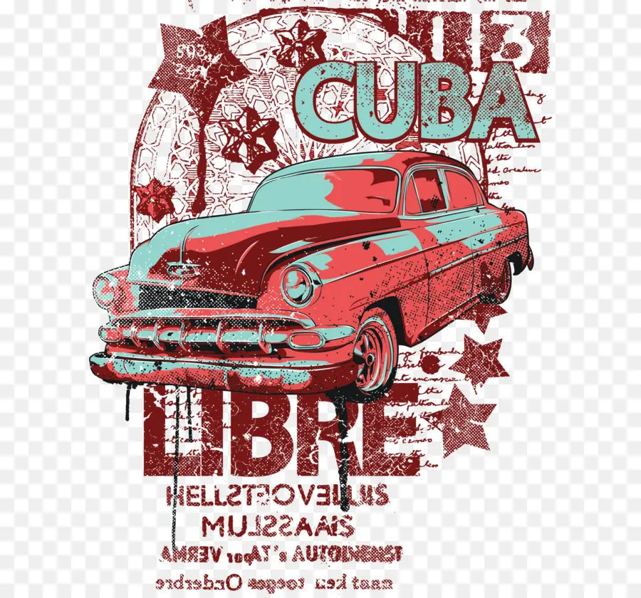 Куба，футболка PNG