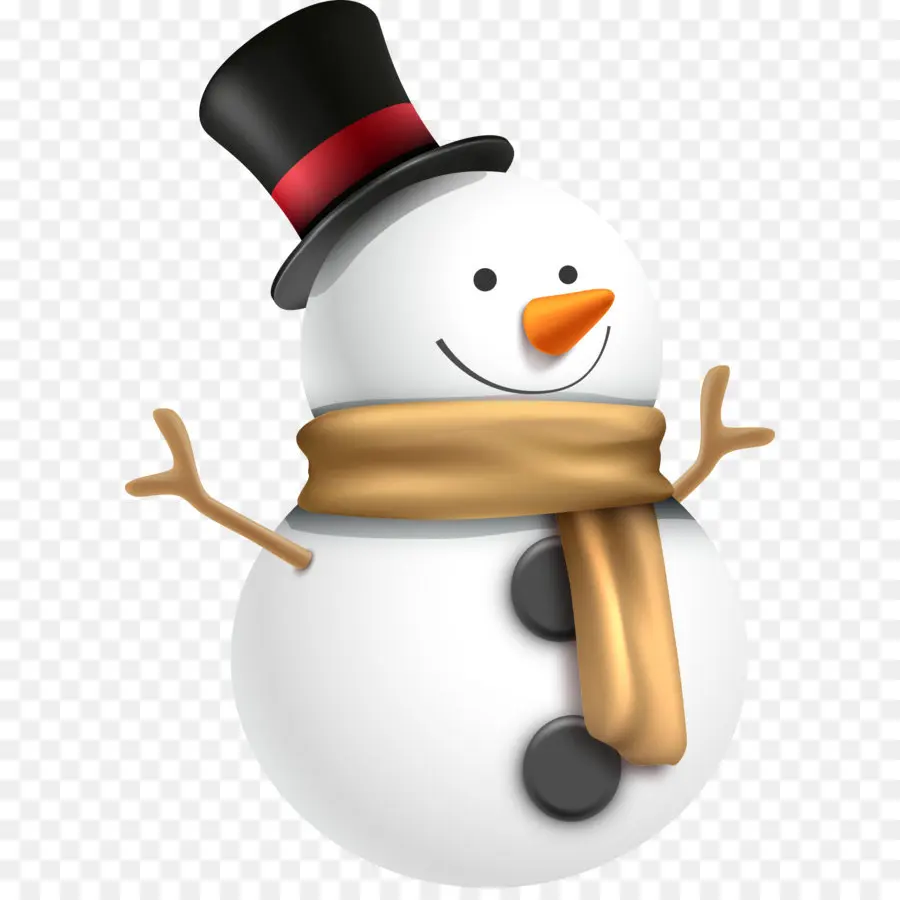 Снеговик，шляпа PNG