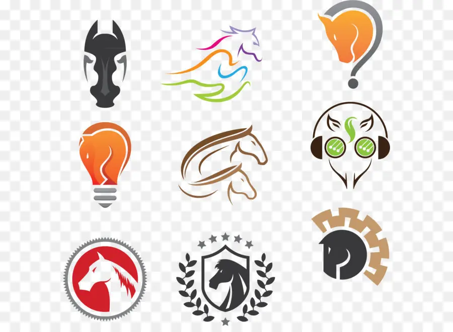 лошадь，логотип PNG
