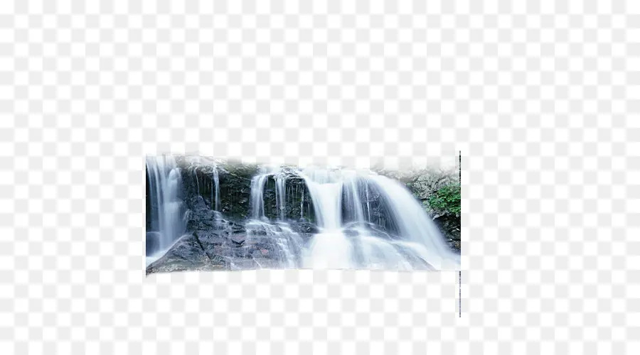 водопад，природа PNG