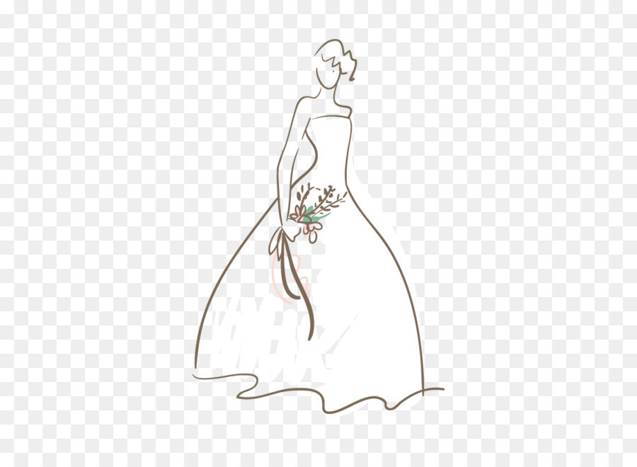 свадебное платье，платье PNG