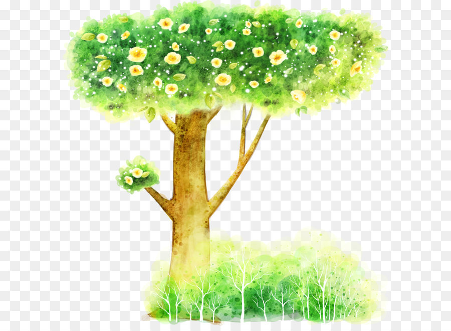 Цветы и деревья картинки для детей