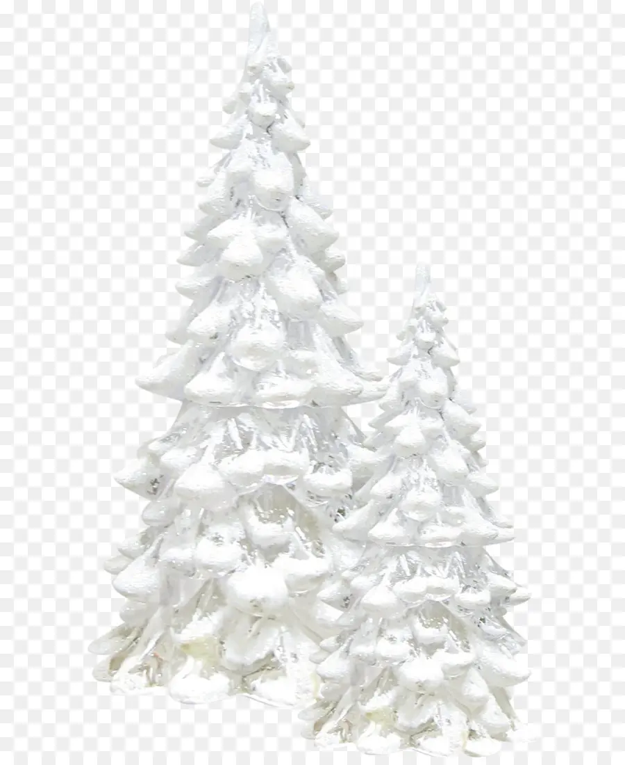 снег，дерево PNG