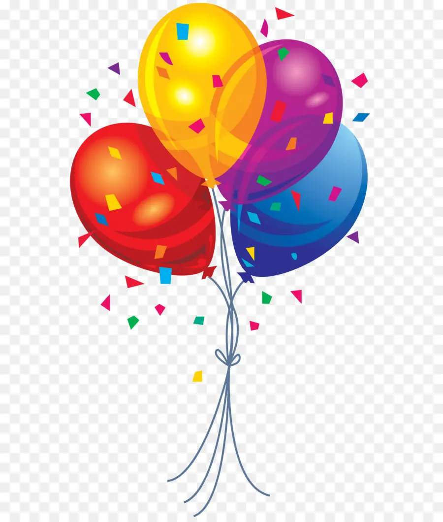воздушный шар，день рождения PNG