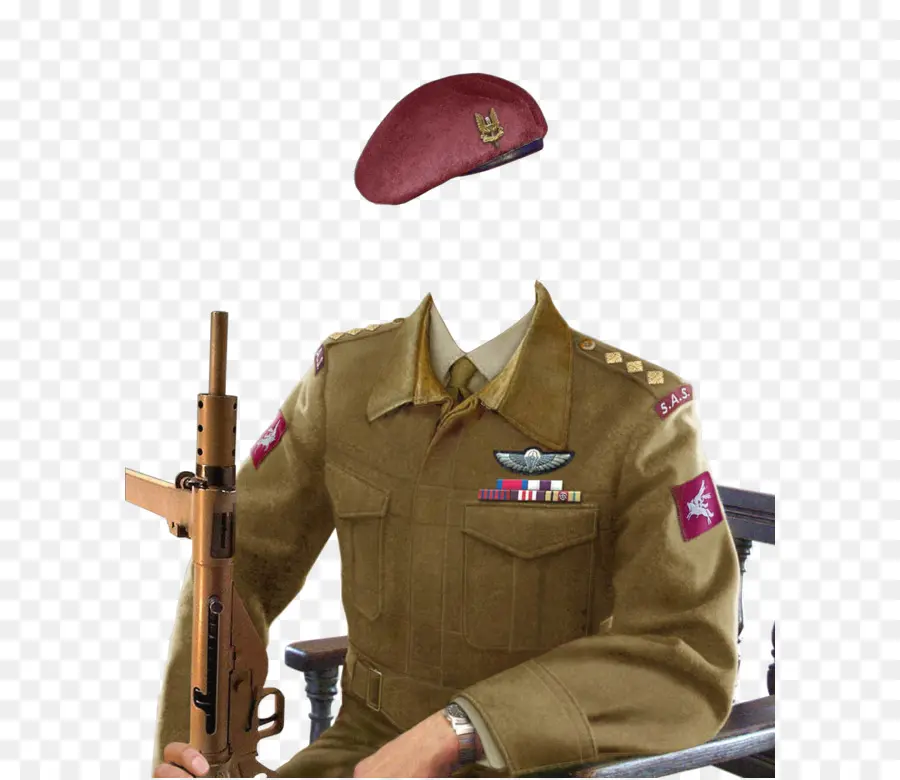 Второй мировой войны，солдат PNG