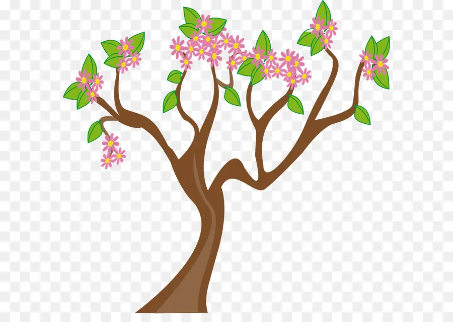 весна，дерево PNG