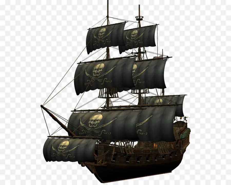 корабль，пиратство PNG