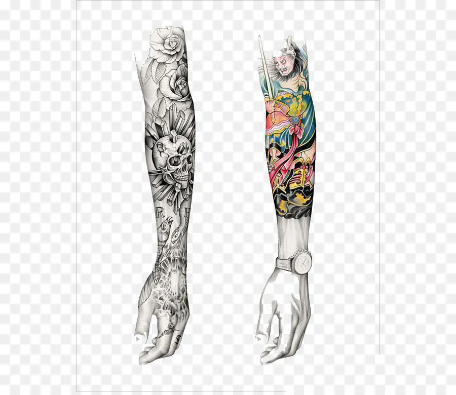татуировки，рука PNG