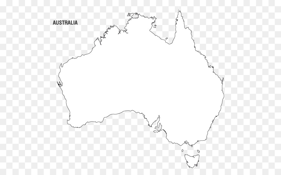 Карта австралии распечатать