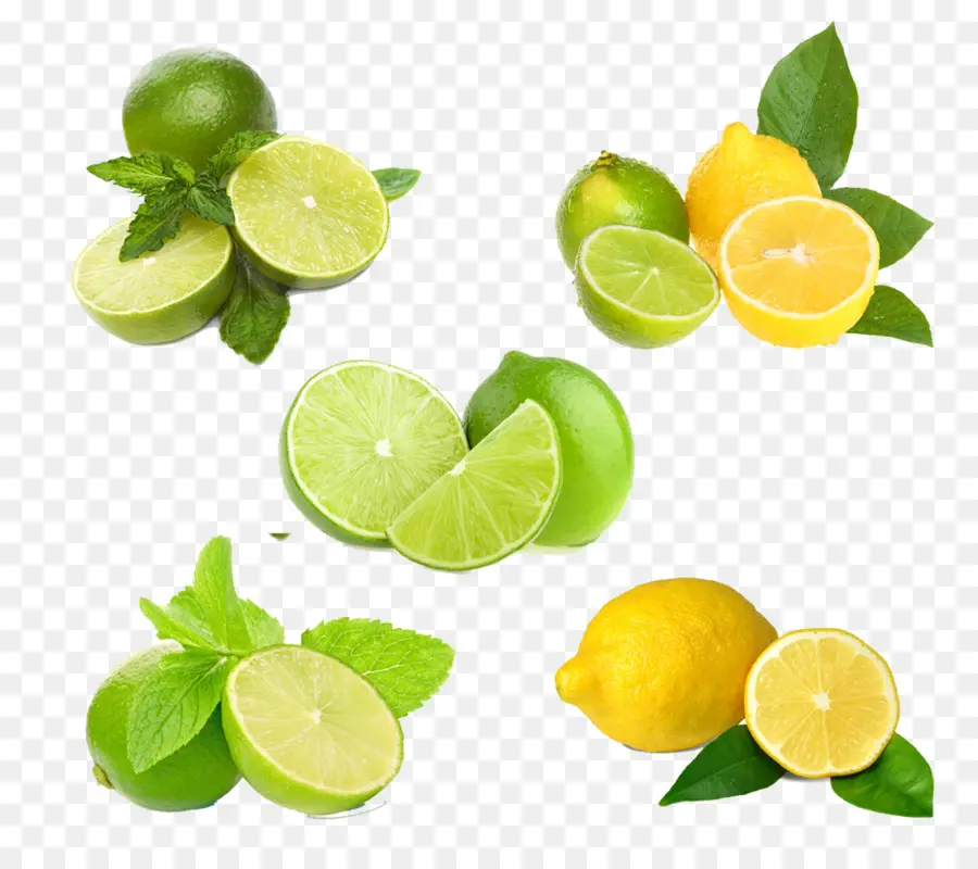 лимон，лаймовый PNG