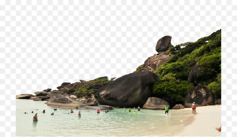 остров，пляж PNG