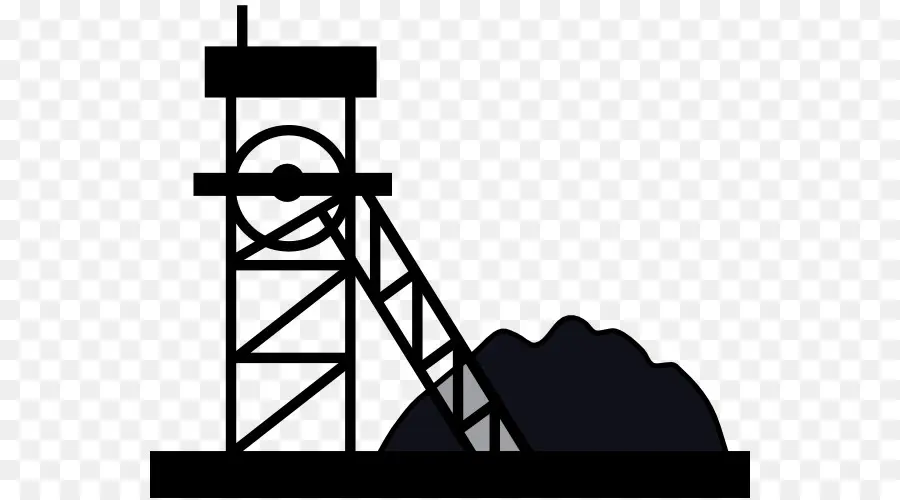 уголь，добыча угля PNG
