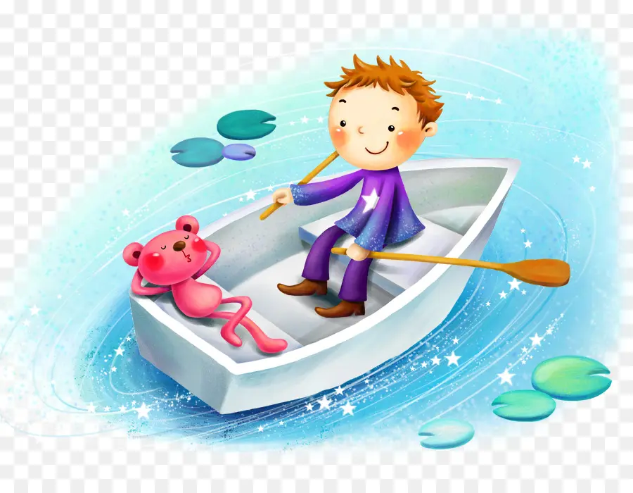 мультфильм，лодка PNG