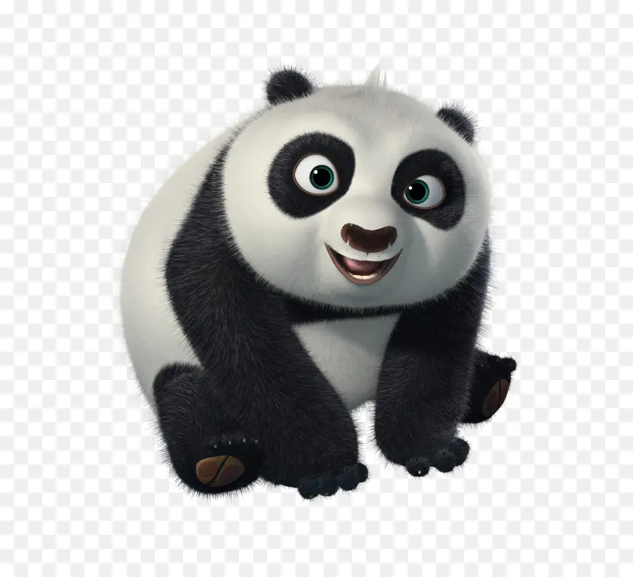 по，гигантская панда PNG