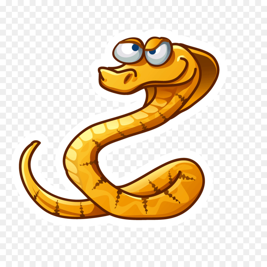 Змея мультяшное