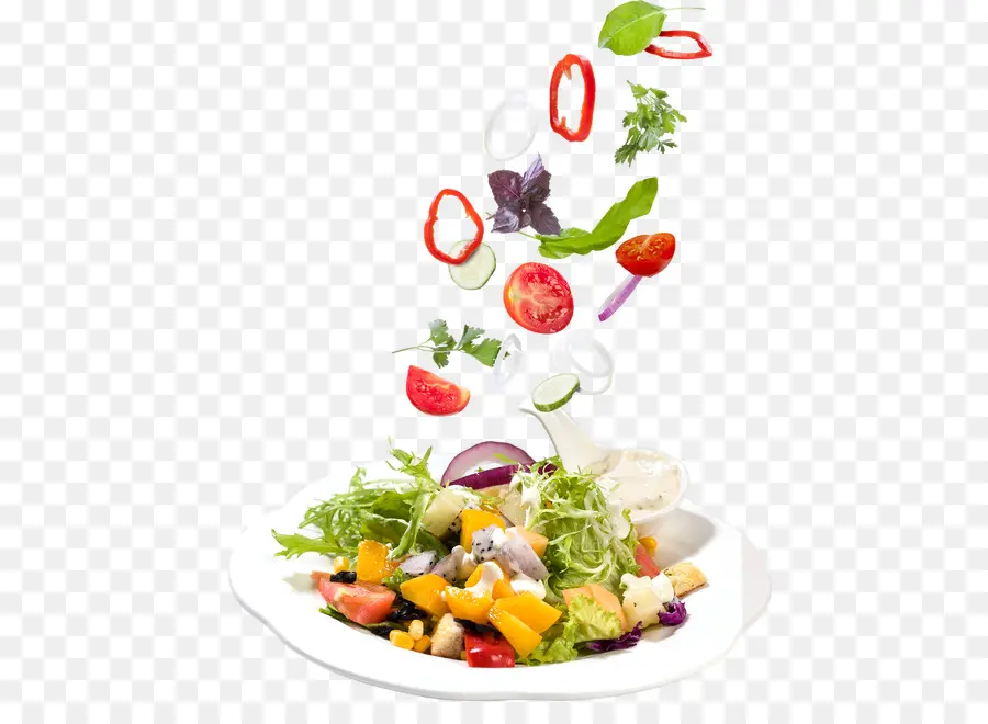 греческий салат，фруктовый салат PNG