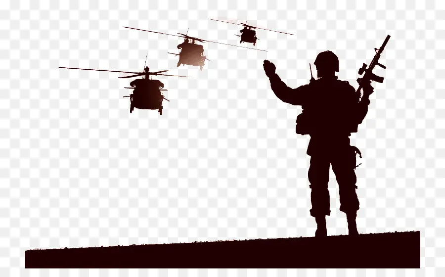 вертолет，солдат PNG