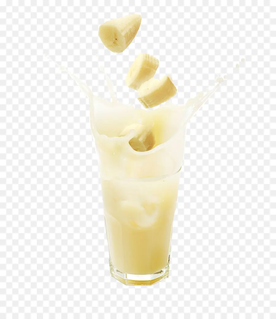 молоко，банан ароматизированное молоко PNG