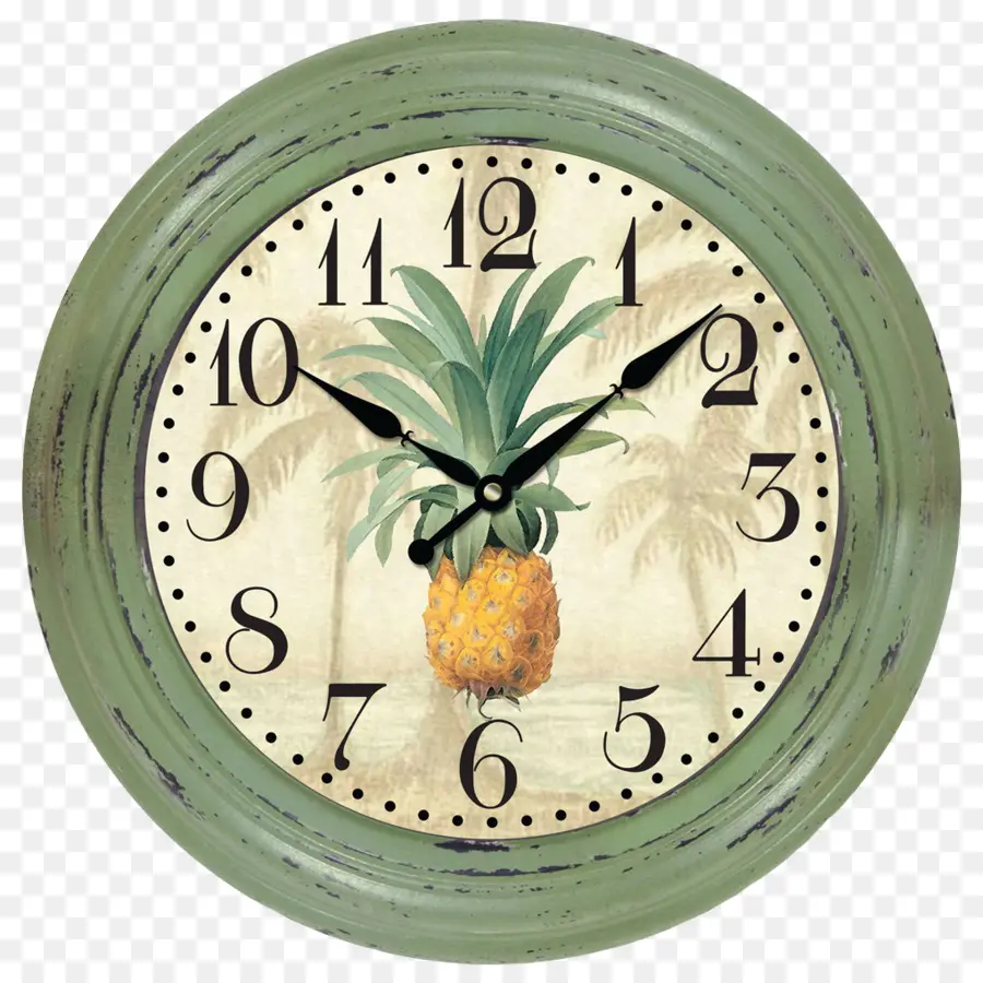 часы，фрукты PNG