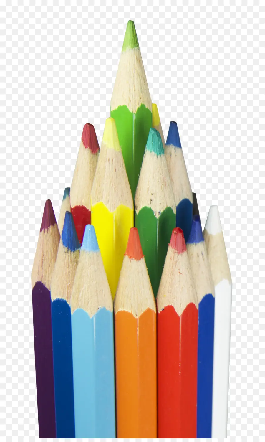 карандаш，цветной карандаш PNG