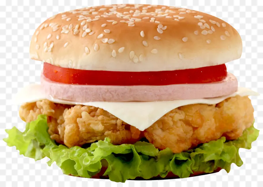 гамбургеры，Chicken Sandwich PNG