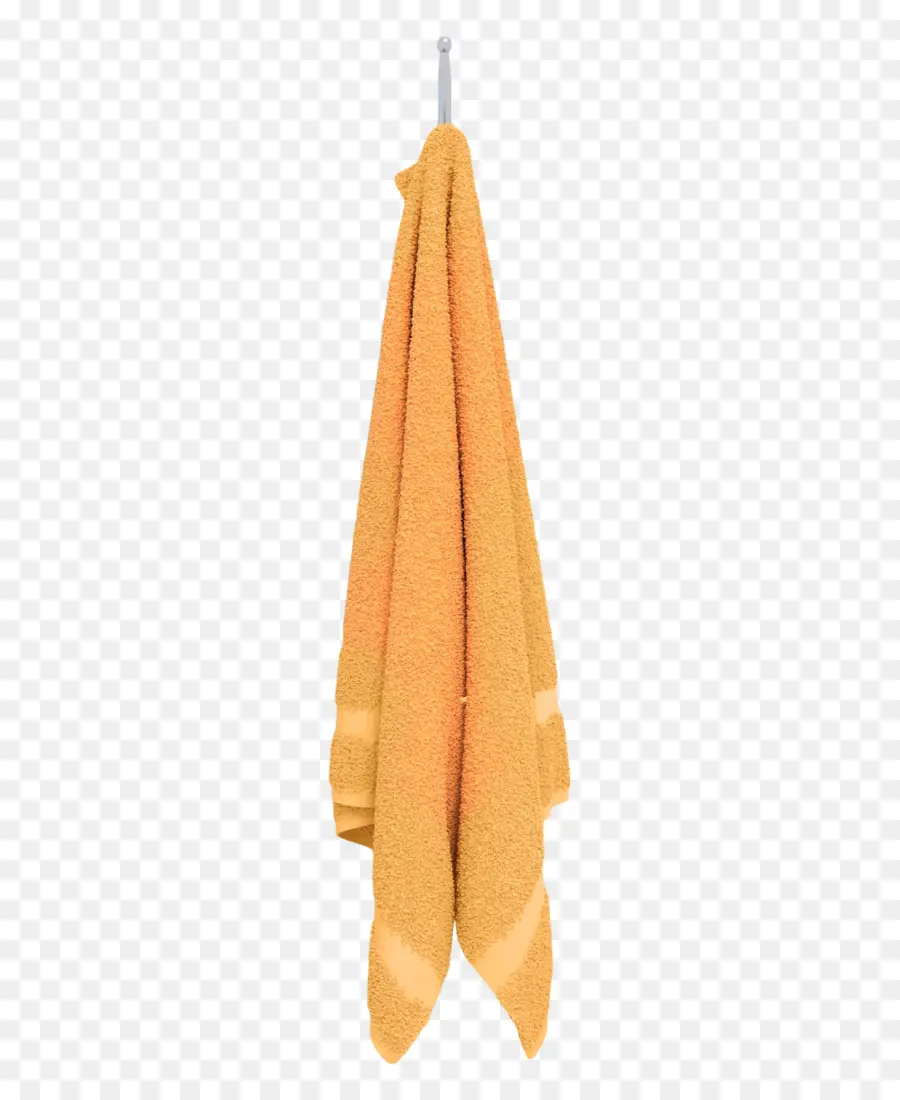 полотенце，оранжевый PNG
