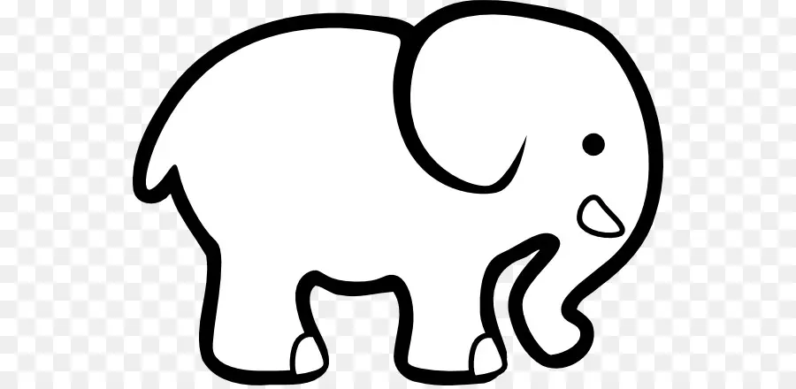 белый слон，белый слон подарок обмен PNG