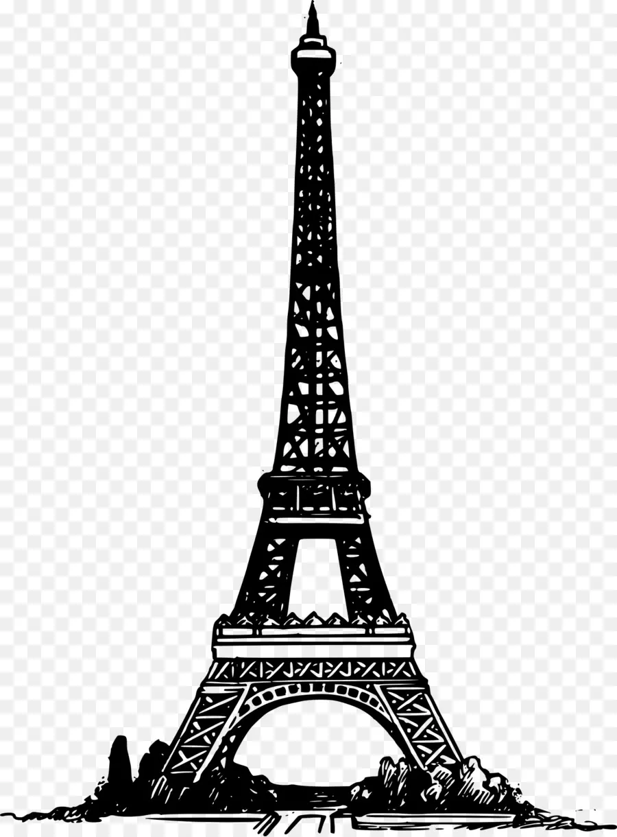 Эйфелева башня，Pixabay PNG