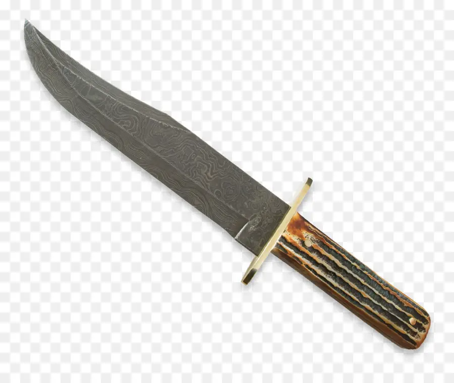 охотничий нож，Дамаск PNG