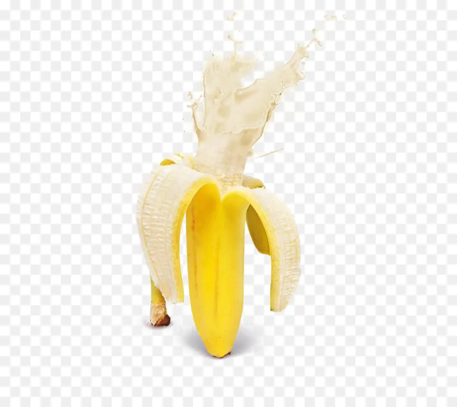 банан，молоко PNG