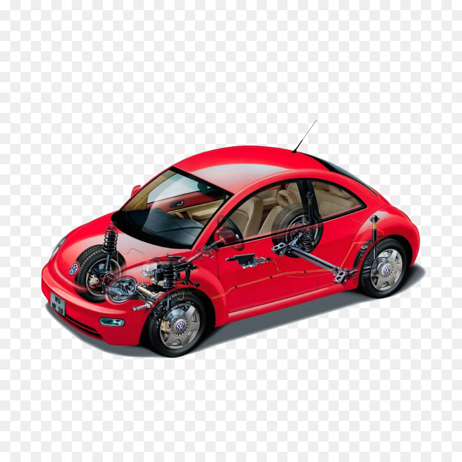 1999 Volkswagen New Beetle，Car PNG