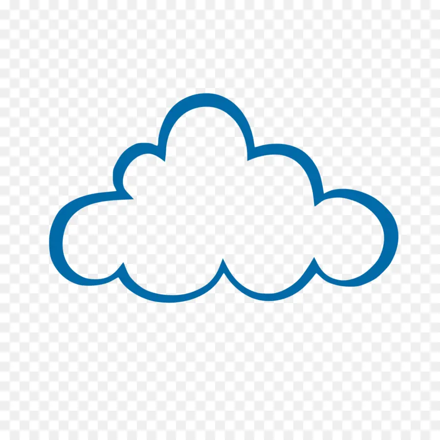 облачные вычисления，облако PNG