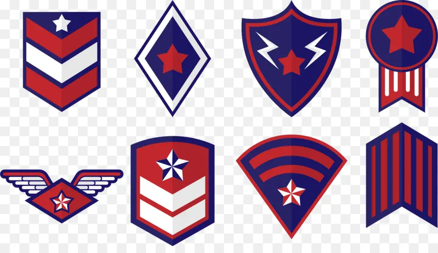военные，военные значки США PNG