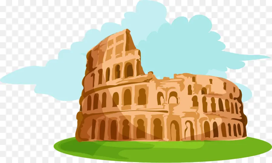 Колизей，Древний Рим PNG