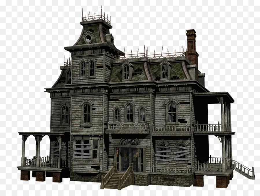 мертвых дом с привидениями，на сайте Deviantart PNG