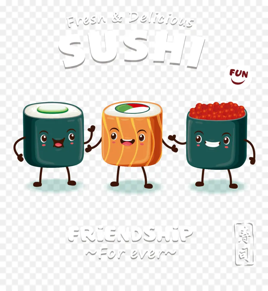 суши，японская кухня PNG