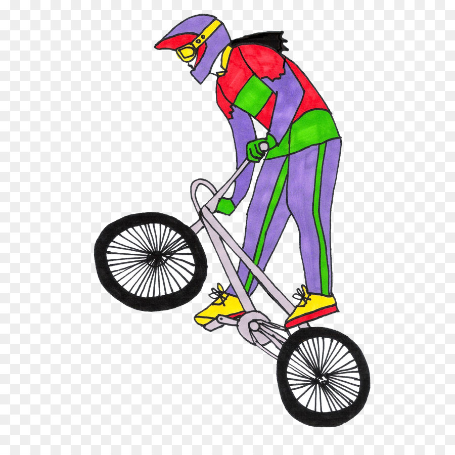 BMX велосипедист