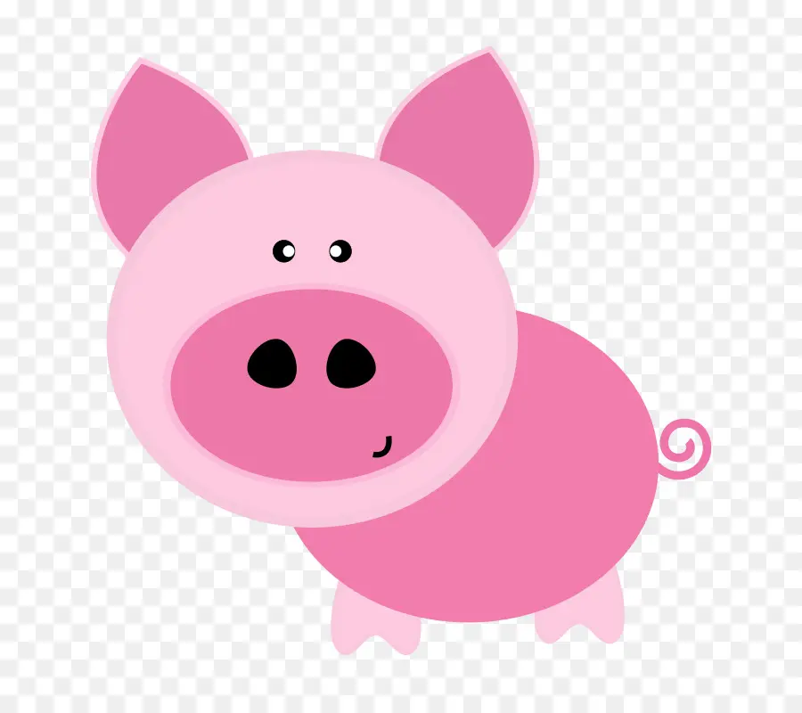 домашняя свинья，Pixabay PNG
