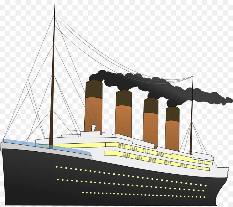 потопление Титаника，Титаник PNG
